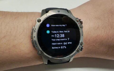 华米新款 Amazfit Falcon 运动智能手表将上线 ChatGPT 表盘